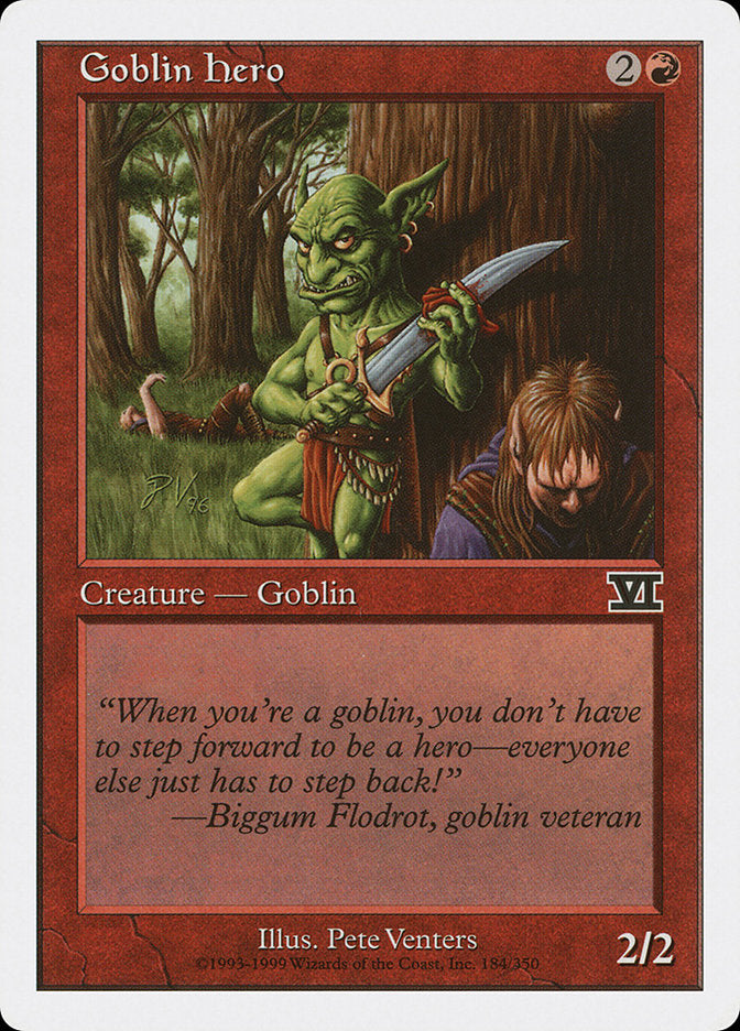 Goblin Hero [Classic Sixth Edition] | Good Games Modbury