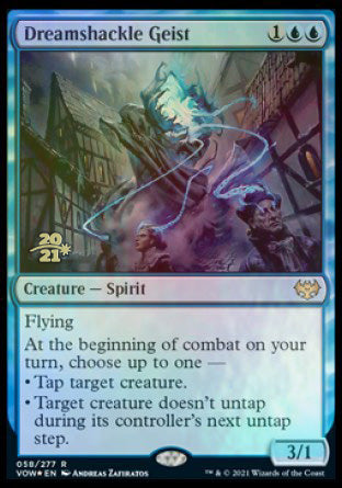 Dreamshackle Geist [Innistrad: Crimson Vow Prerelease Promos] | Good Games Modbury