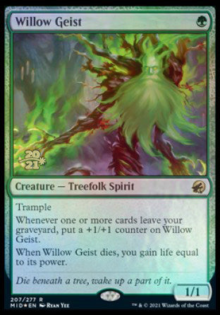 Willow Geist [Innistrad: Midnight Hunt Prerelease Promos] | Good Games Modbury