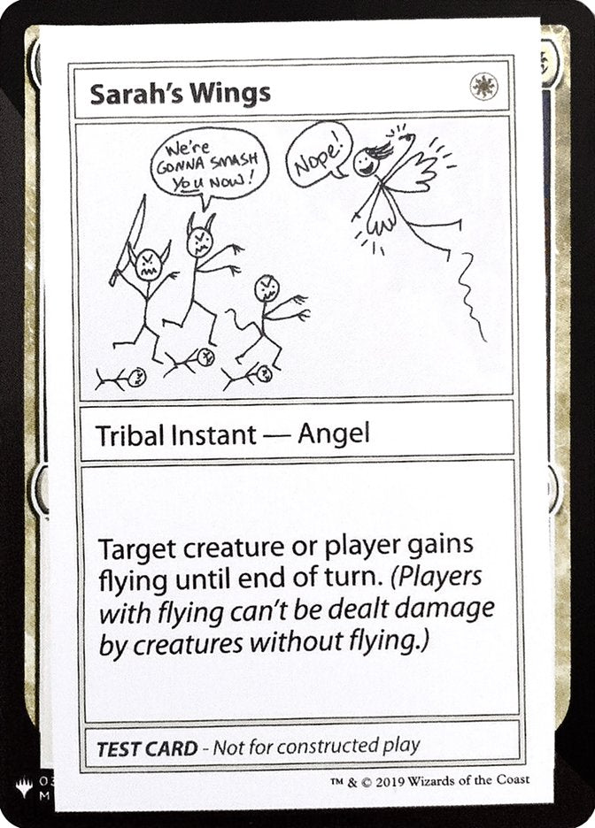 Sarah's Wings [Mystery Booster Playtest Cards] | Good Games Modbury