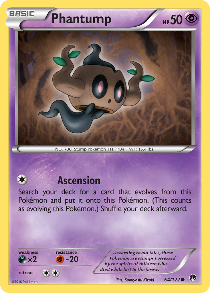 Phantump (64/122) [XY: BREAKpoint] | Good Games Modbury