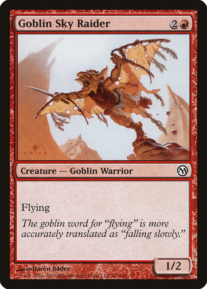 Goblin Sky Raider [Duels of the Planeswalkers] | Good Games Modbury