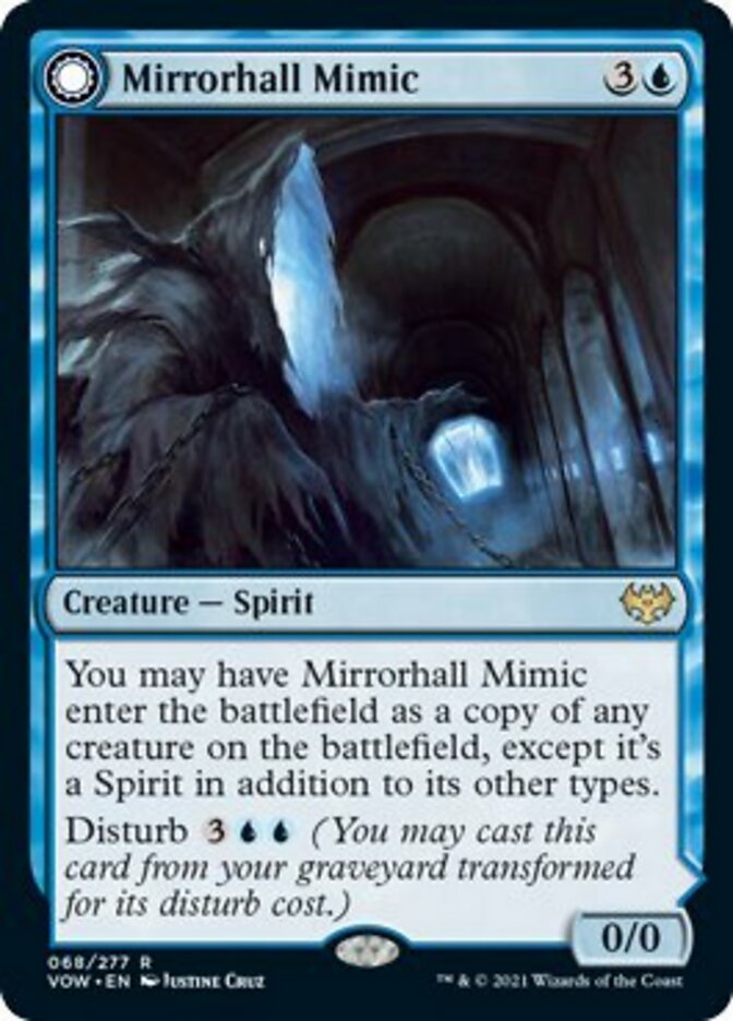 Mirrorhall Mimic // Ghastly Mimicry [Innistrad: Crimson Vow] | Good Games Modbury