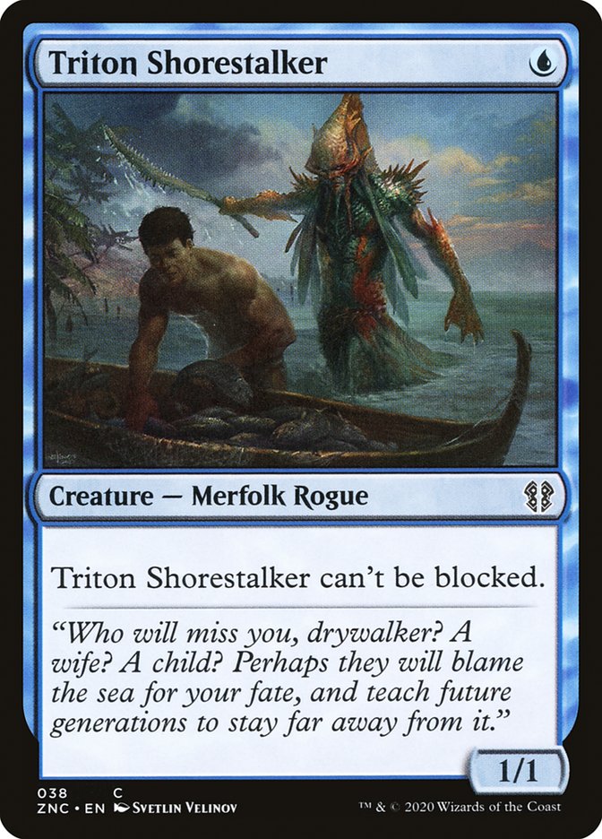 Triton Shorestalker [Zendikar Rising Commander] | Good Games Modbury