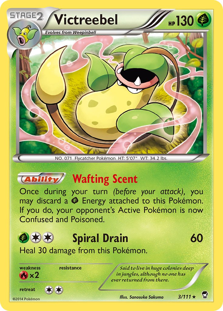 Victreebel (3/111) (Theme Deck Exclusive) [XY: Furious Fists] | Good Games Modbury