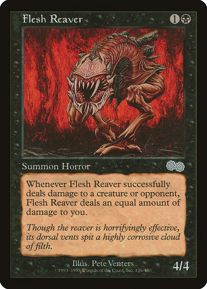 Flesh Reaver [Urza's Saga] | Good Games Modbury