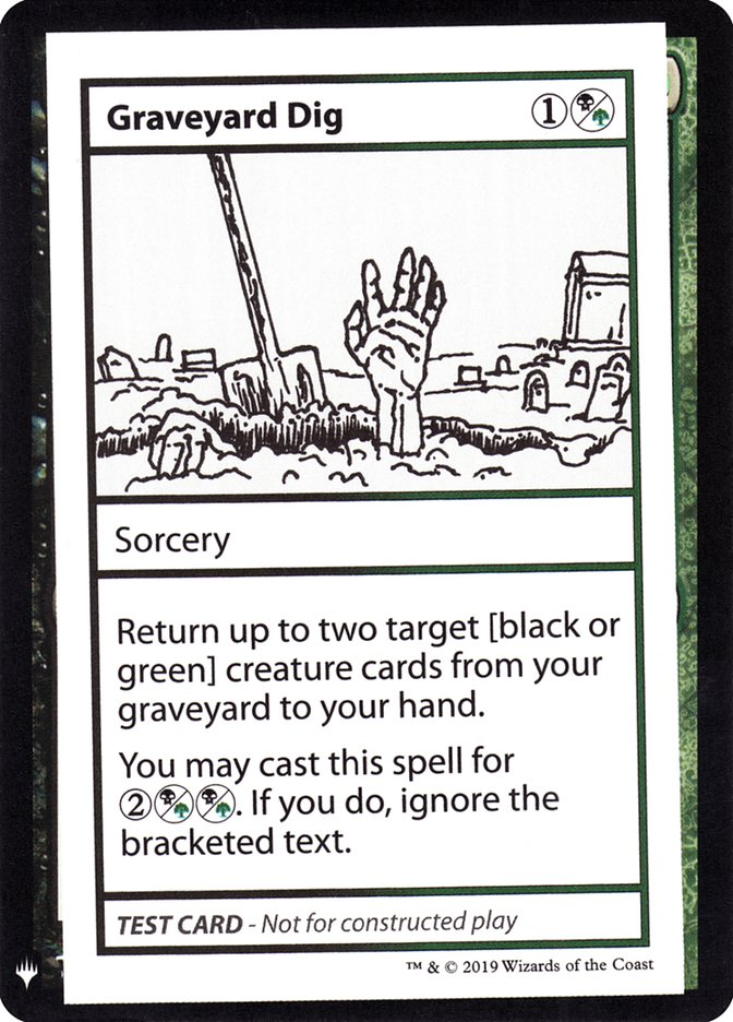 Graveyard Dig [Mystery Booster Playtest Cards] | Good Games Modbury