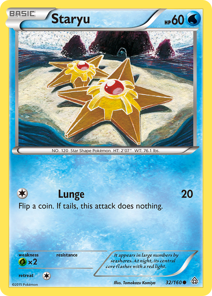 Staryu (32/160) [XY: Primal Clash] | Good Games Modbury