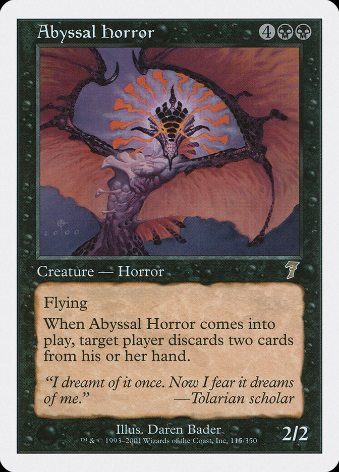 Abyssal Horror [Seventh Edition] | Good Games Modbury