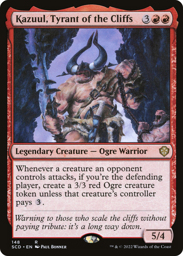 Kazuul, Tyrant of the Cliffs [Starter Commander Decks] | Good Games Modbury