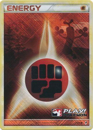 Fighting Energy (93/95) (Play Pokemon Promo) [HeartGold & SoulSilver: Call of Legends] | Good Games Modbury