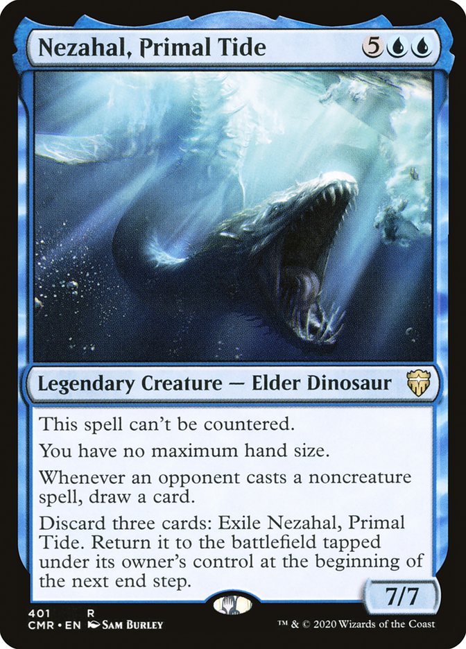 Nezahal, Primal Tide [Commander Legends] | Good Games Modbury