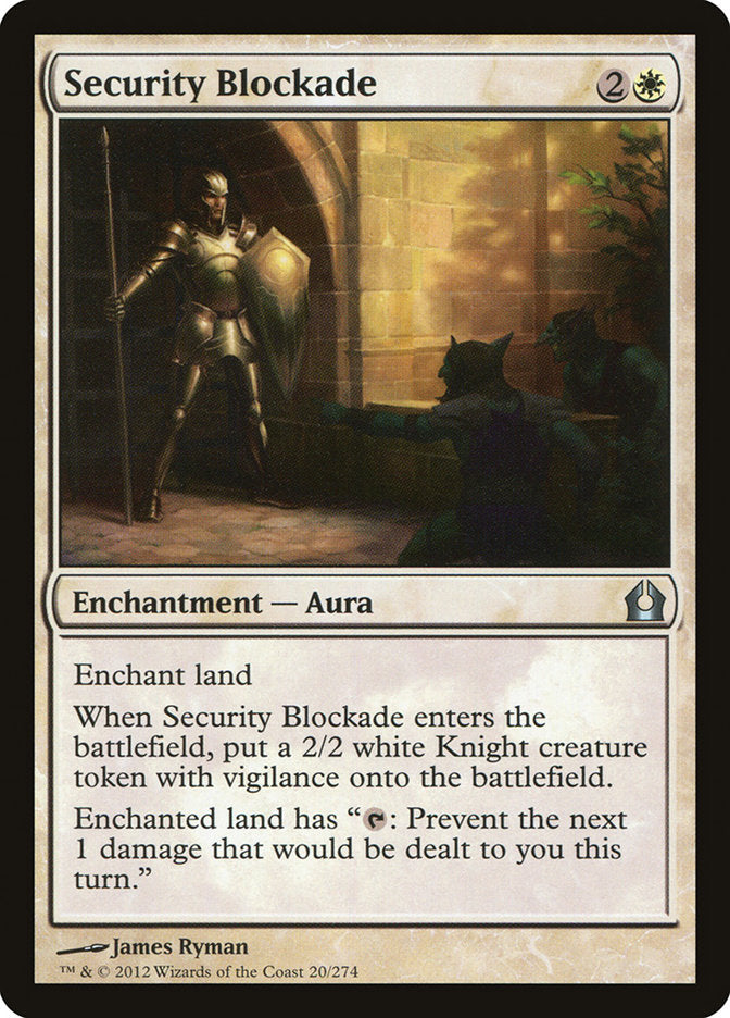 Security Blockade [Return to Ravnica] | Good Games Modbury