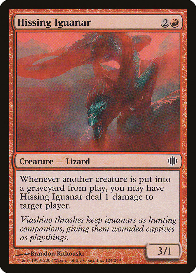 Hissing Iguanar [Shards of Alara] | Good Games Modbury