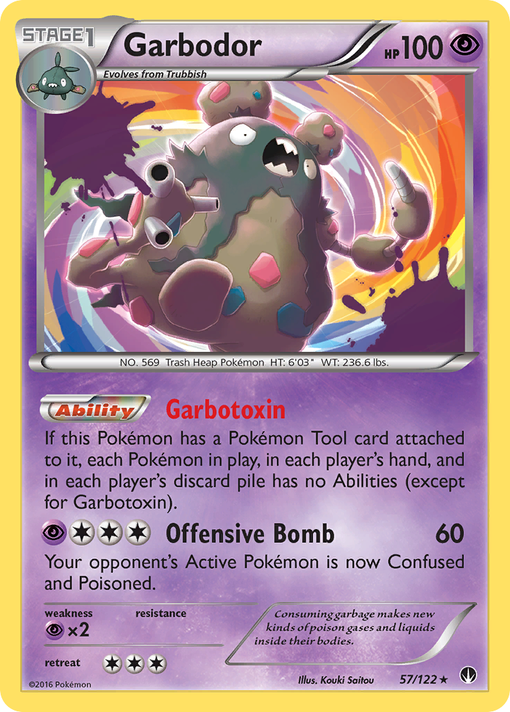 Garbodor (57/122) [XY: BREAKpoint] | Good Games Modbury