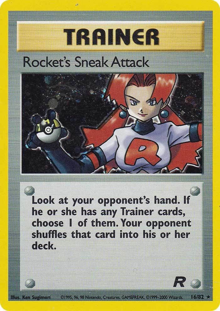 Rocket's Sneak Attack (16/82) [Team Rocket Unlimited] | Good Games Modbury