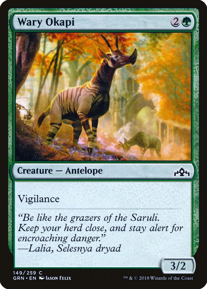 Wary Okapi [Guilds of Ravnica] | Good Games Modbury