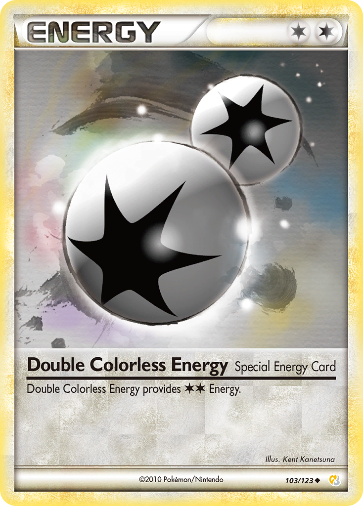 Double Colorless Energy (103/123) [HeartGold & SoulSilver: Base Set] | Good Games Modbury