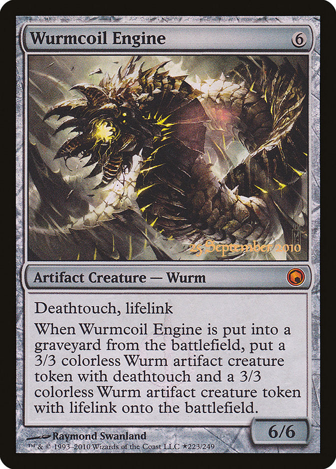 Wurmcoil Engine [Scars of Mirrodin Prerelease Promos] | Good Games Modbury