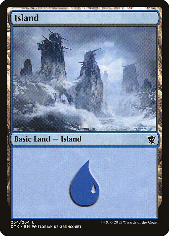 Island (254) [Dragons of Tarkir] | Good Games Modbury