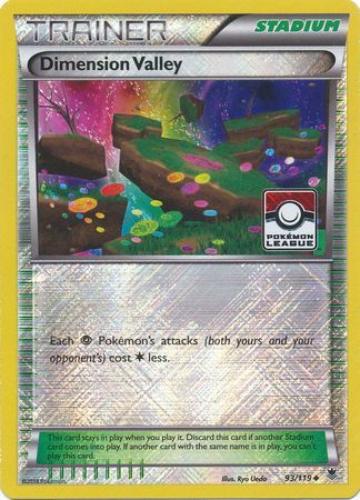 Dimension Valley (93/119) (League Promo) [XY: Phantom Forces] | Good Games Modbury