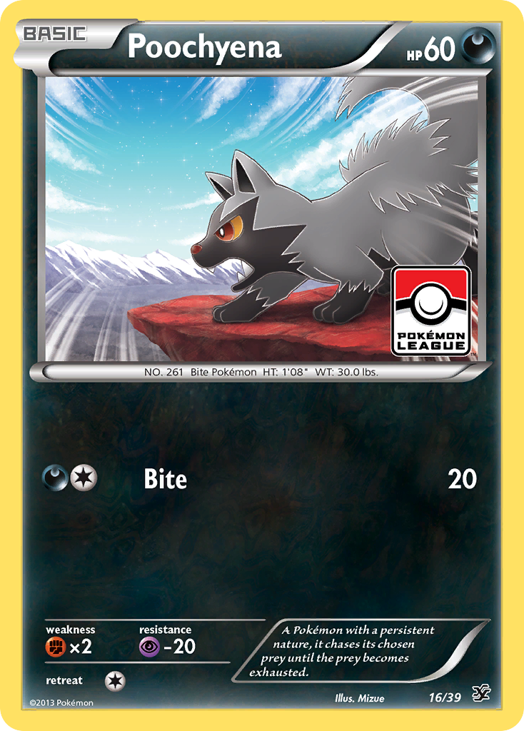 Poochyena (16/39) [XY: Kalos Starter Set] | Good Games Modbury