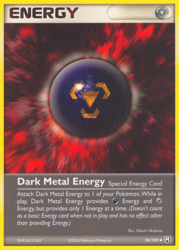 Dark Metal Energy (94/109) [EX: Team Rocket Returns] | Good Games Modbury