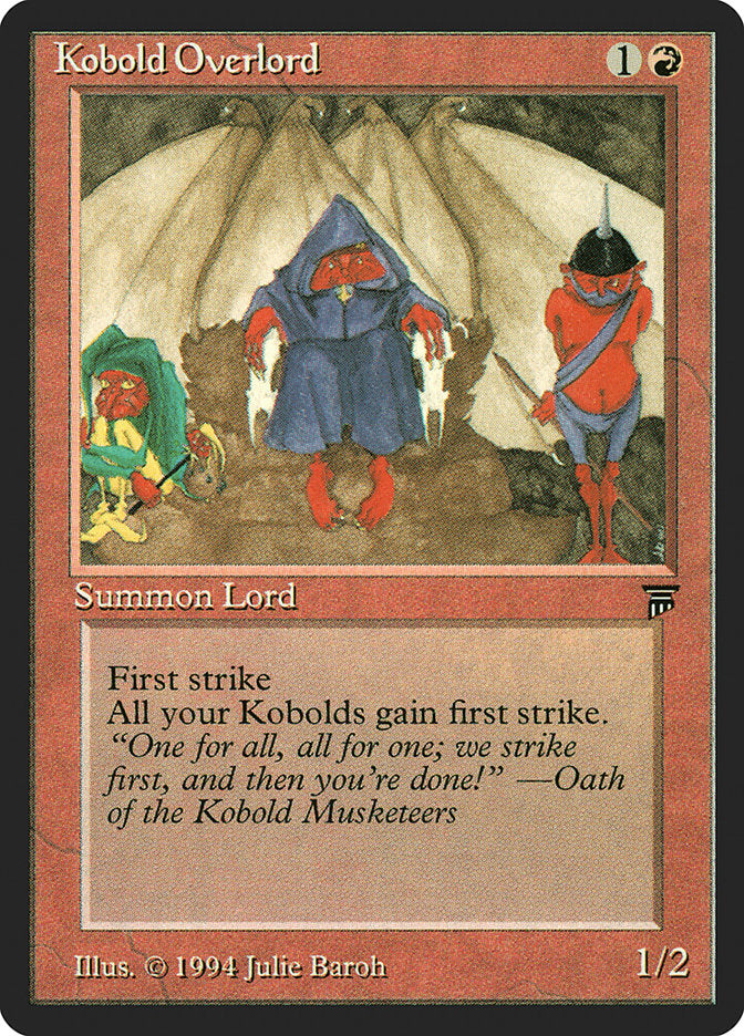 Kobold Overlord [Legends] | Good Games Modbury