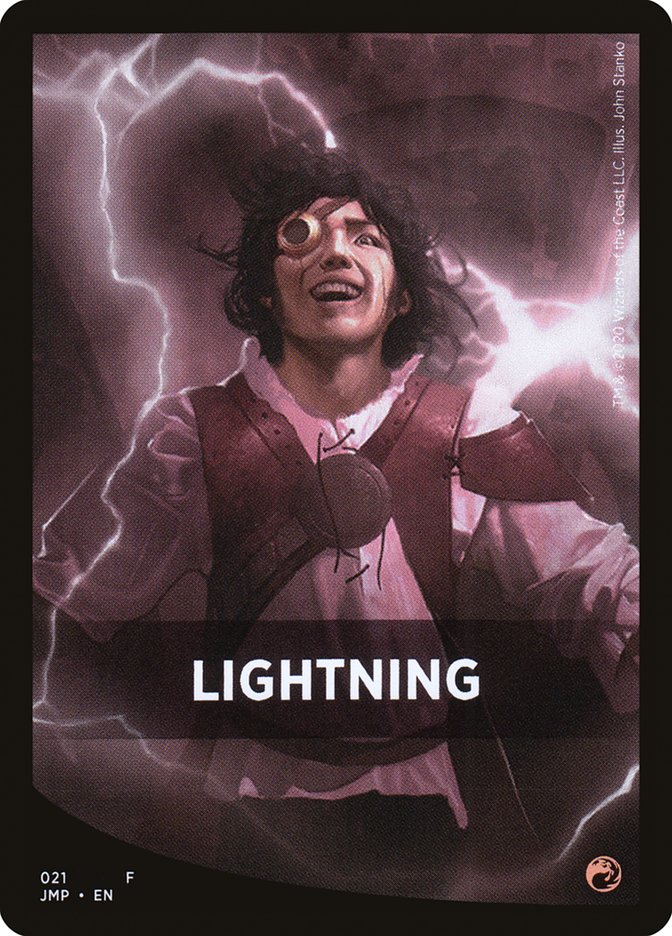 Lightning Theme Card [Jumpstart Front Cards] | Good Games Modbury