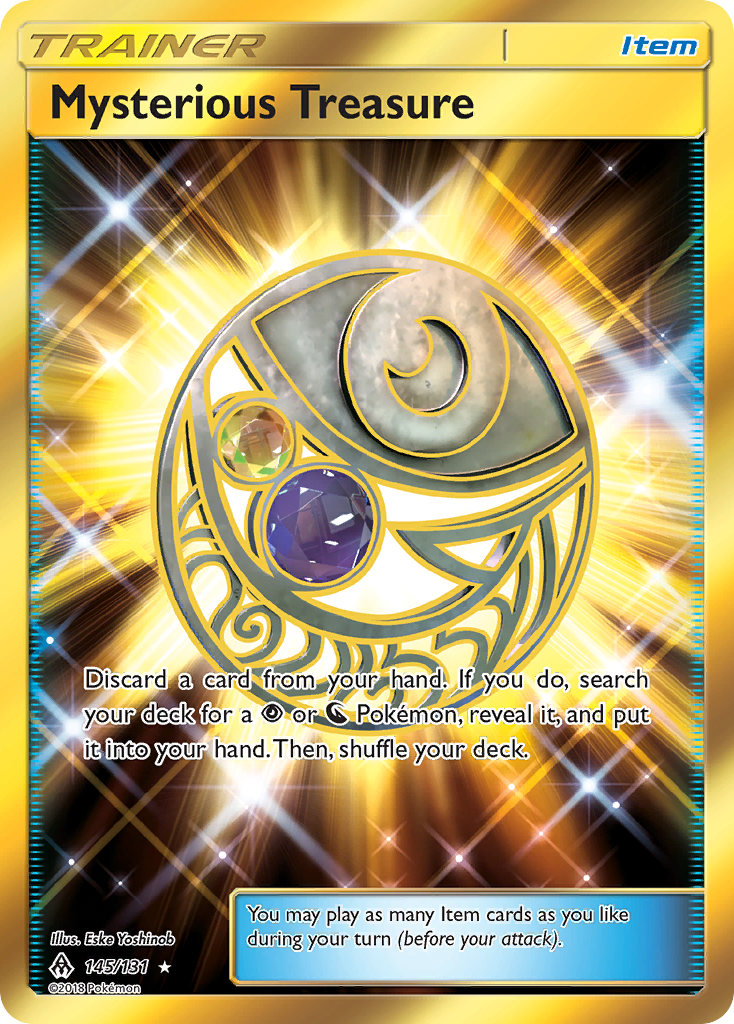 Mysterious Treasure (145/131) [Sun & Moon: Forbidden Light] | Good Games Modbury