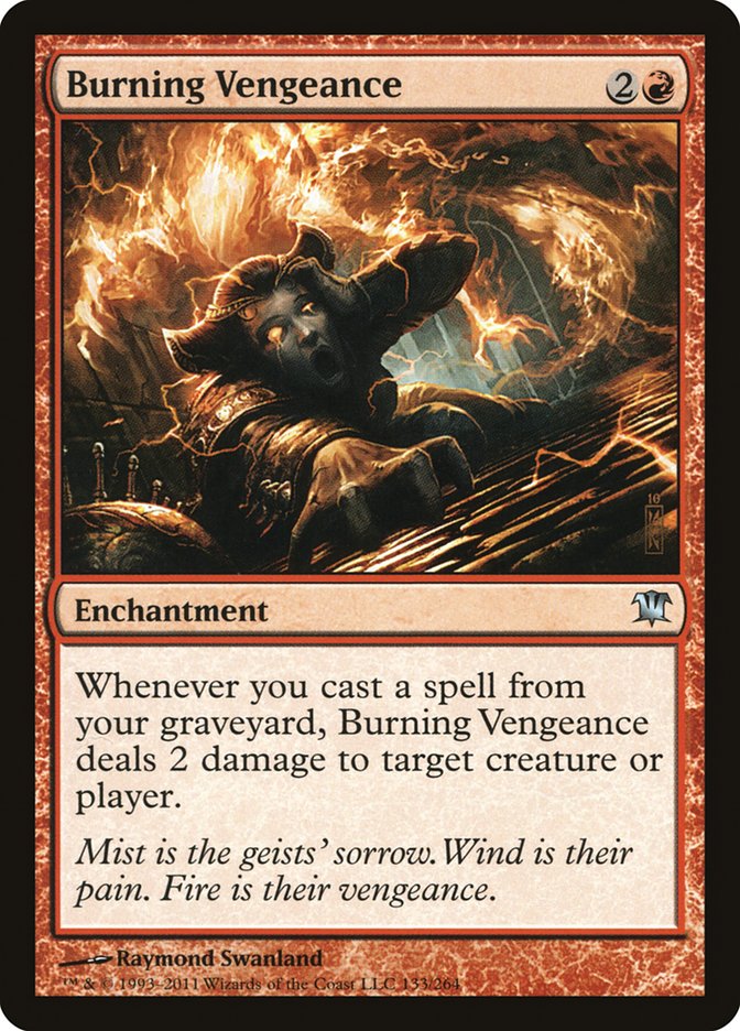 Burning Vengeance [Innistrad] | Good Games Modbury
