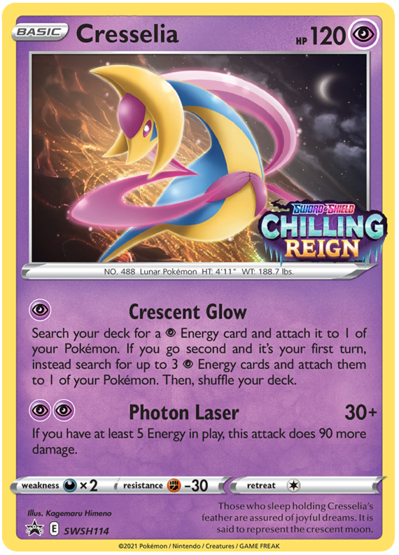 Cresselia (SWSH114) [Sword & Shield: Black Star Promos] | Good Games Modbury