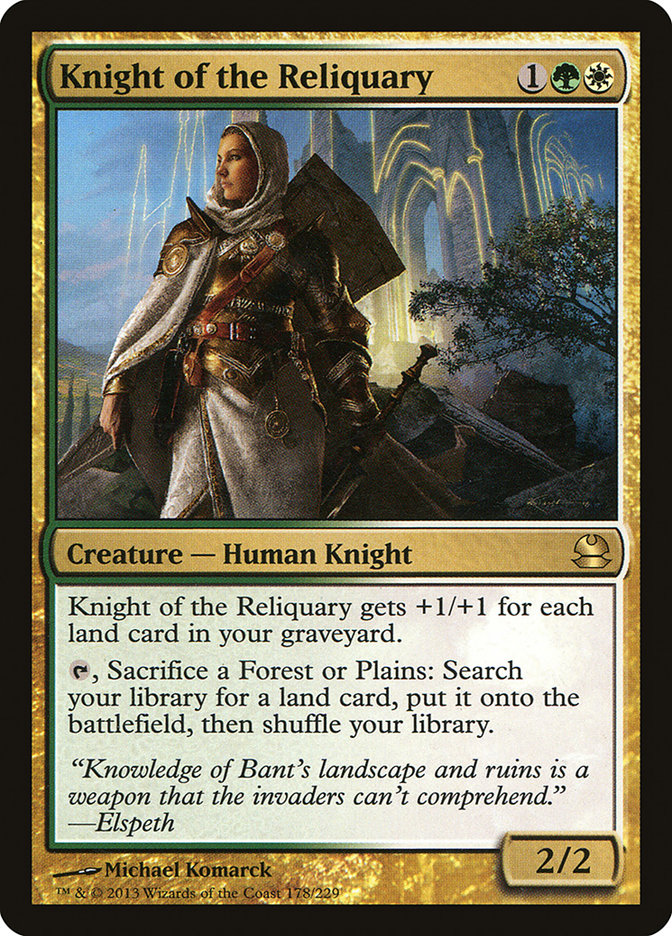 Knight of the Reliquary [Modern Masters] | Good Games Modbury