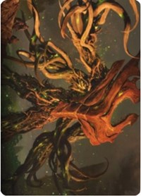 Ashaya, Soul of the Wild Art Card [Zendikar Rising Art Series] | Good Games Modbury