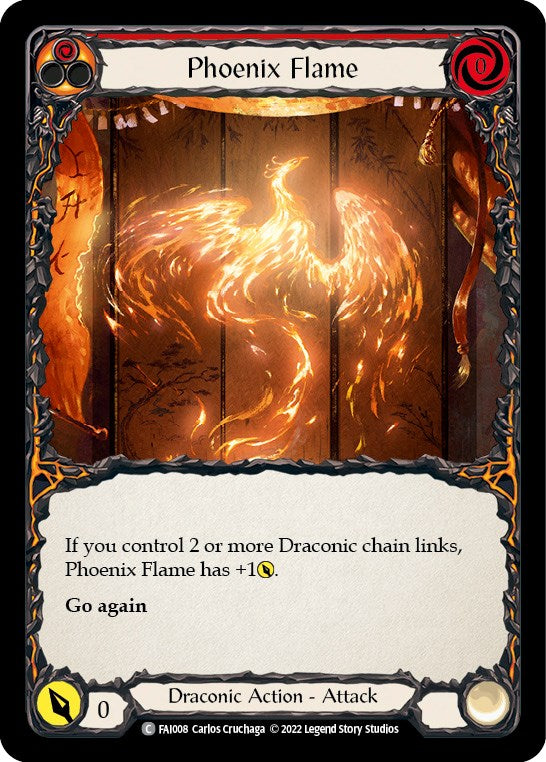 Phoenix Flame [FAI008] (Uprising Fai Blitz Deck) | Good Games Modbury