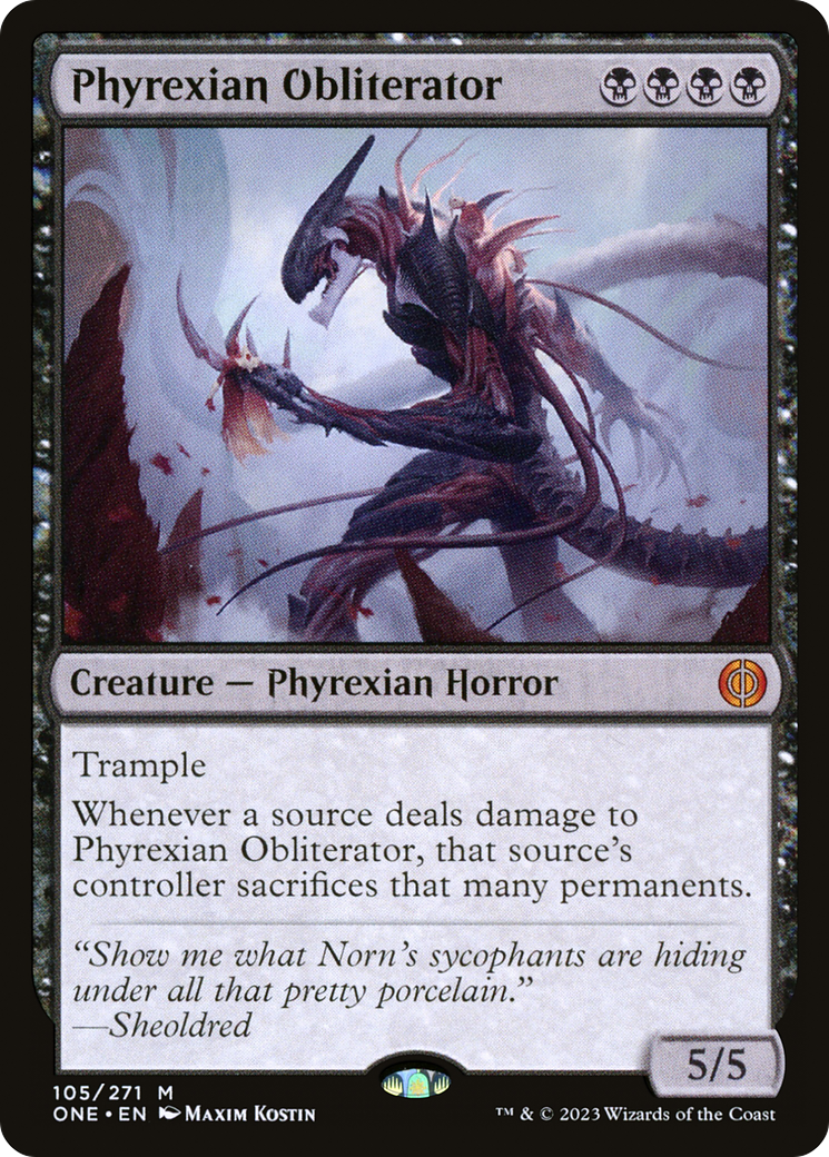 Phyrexian Obliterator [Phyrexia: All Will Be One] | Good Games Modbury