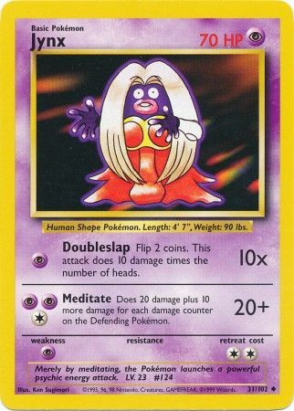 Jynx (31/102) [Base Set Unlimited] | Good Games Modbury