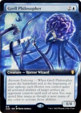 Grell Philosopher (Extended Art) [Commander Legends: Battle for Baldur's Gate] | Good Games Modbury