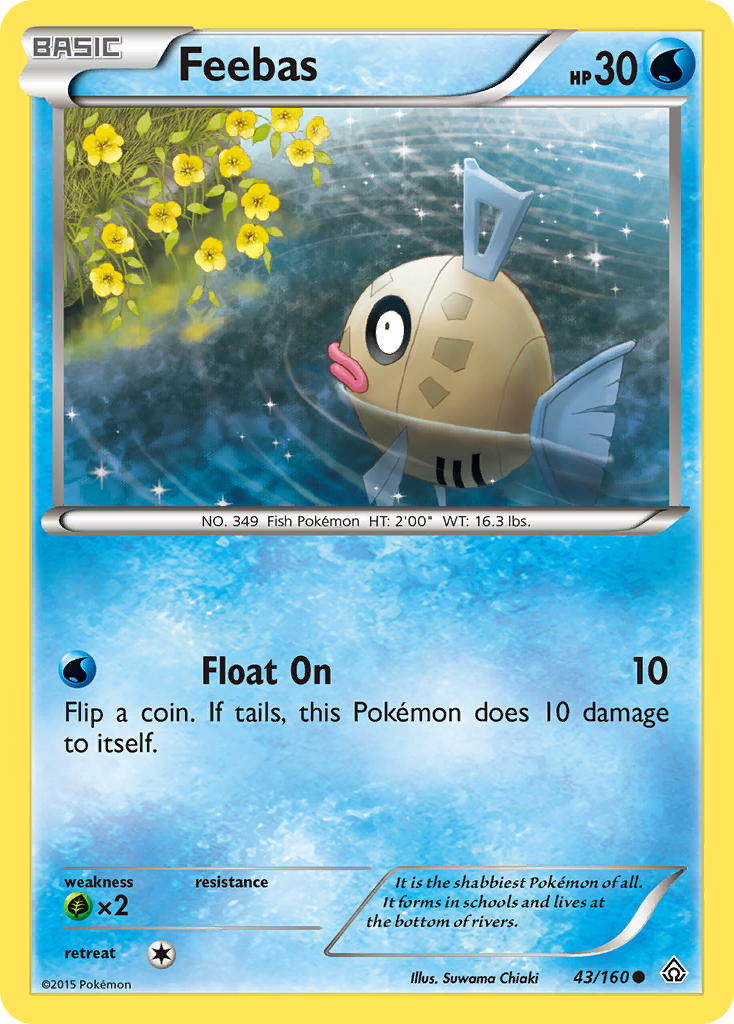 Feebas (43/160) [XY: Primal Clash] | Good Games Modbury