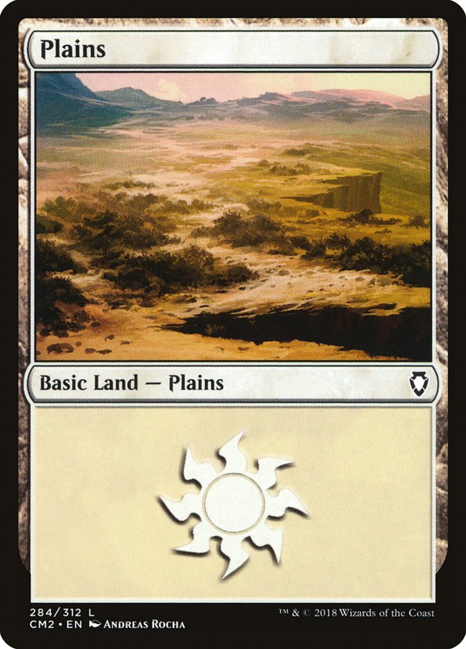 Plains (284) [Commander Anthology Volume II] | Good Games Modbury