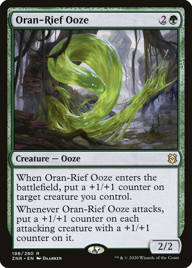 Oran-Rief Ooze [Zendikar Rising] | Good Games Modbury