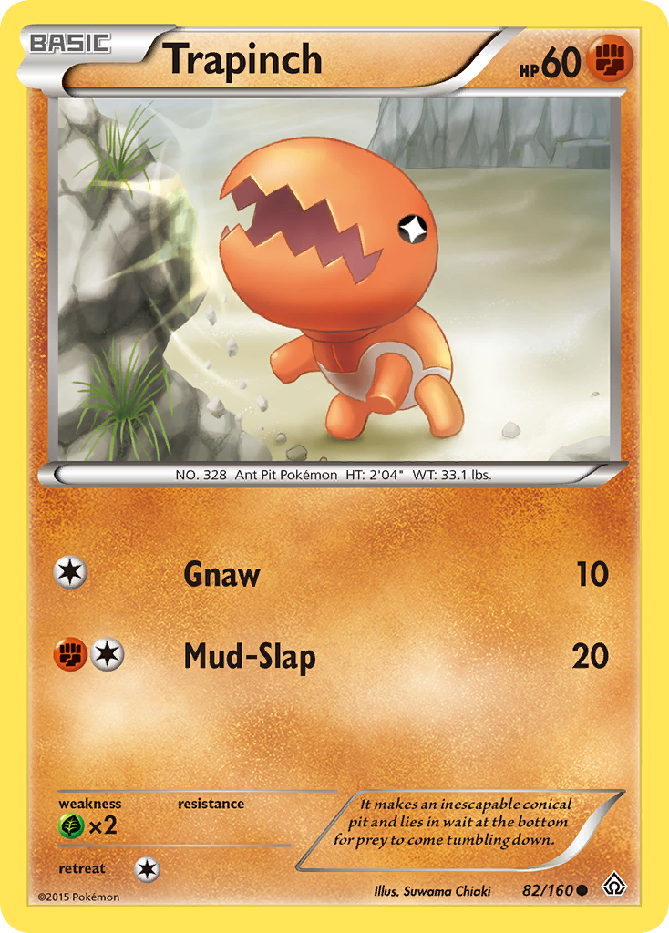 Trapinch (82/160) [XY: Primal Clash] | Good Games Modbury