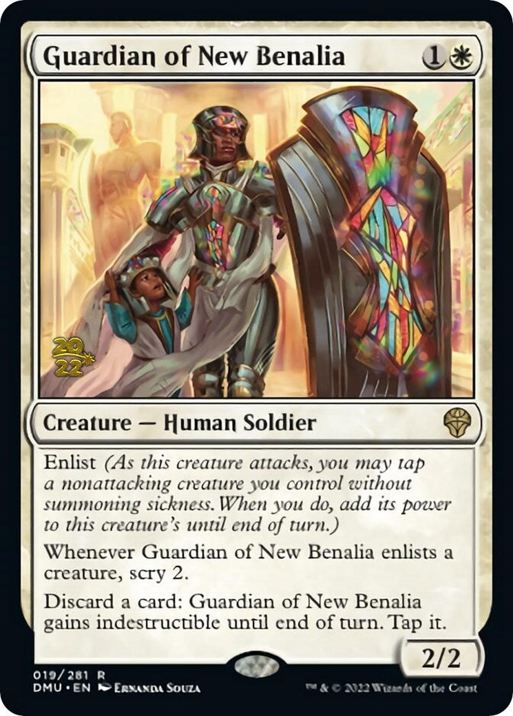 Guardian of New Benalia [Dominaria United Prerelease Promos] | Good Games Modbury