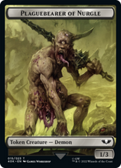 Spawn // Plaguebearer of Nurgle Double-Sided Token [Universes Beyond: Warhammer 40,000 Tokens] | Good Games Modbury