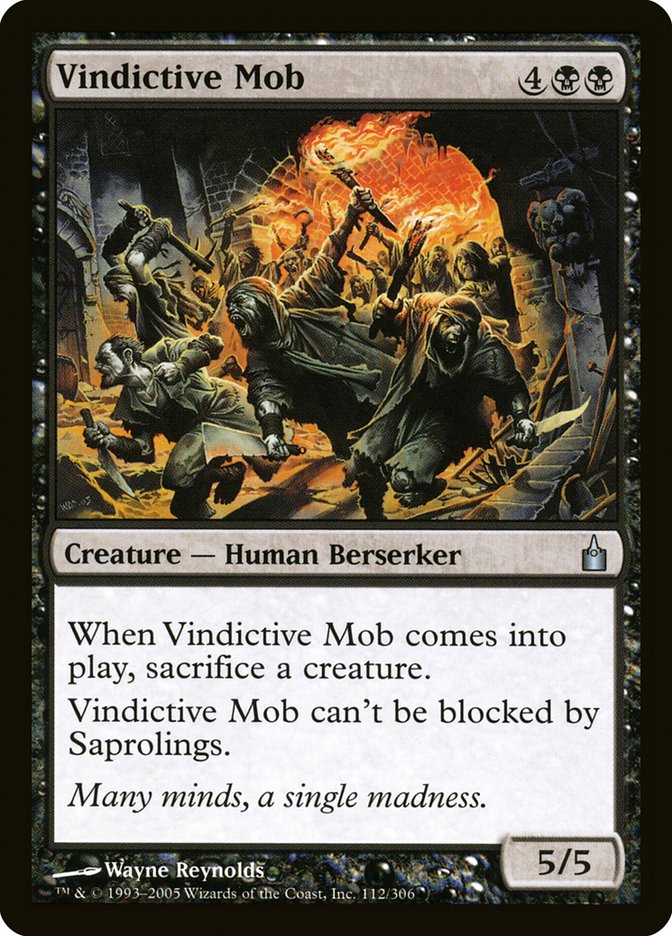 Vindictive Mob [Ravnica: City of Guilds] | Good Games Modbury