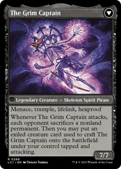 Throne of the Grim Captain // The Grim Captain [The Lost Caverns of Ixalan Prerelease Cards] | Good Games Modbury