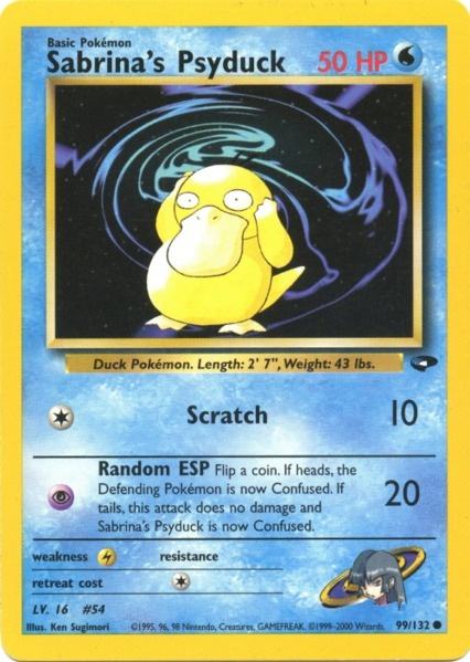 Sabrina's Psyduck (99/132) [Gym Challenge Unlimited] | Good Games Modbury