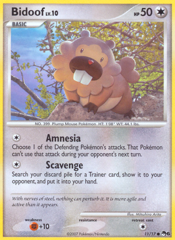 Bidoof (11/17) [POP Series 6] | Good Games Modbury