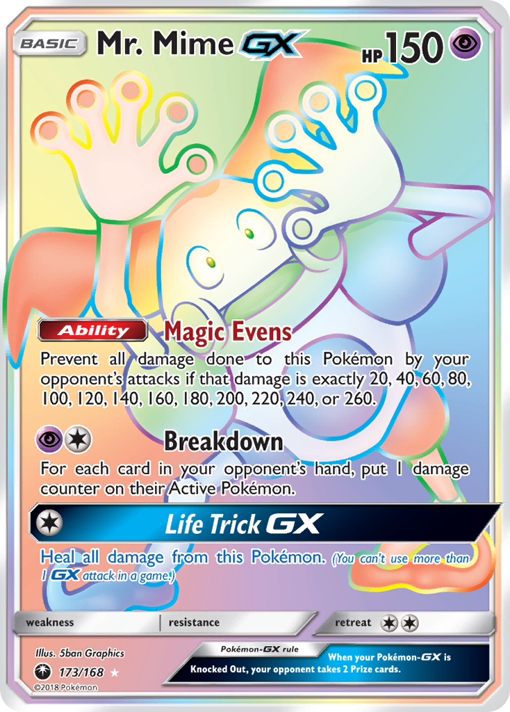 Mr. Mime GX (173/168) [Sun & Moon: Celestial Storm] | Good Games Modbury