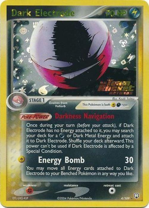 Dark Electrode (4/109) (Stamped) [EX: Team Rocket Returns] | Good Games Modbury